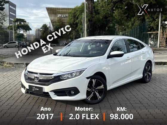 HONDA CIVIC 2.0 16V FLEXONE EX 4P CVT HONDA CIVIC 2.0 16V FLEXONE EX 4P CVT